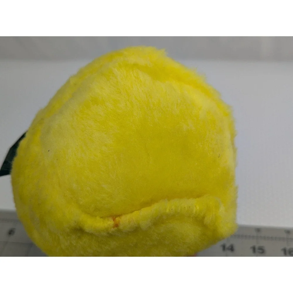Eden Blue Bird Rattle‎ Plush Nest Yellow 7 Inch Vintage Paper Tag Stuffed Animal